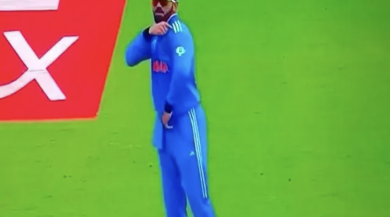 virat kohli on field